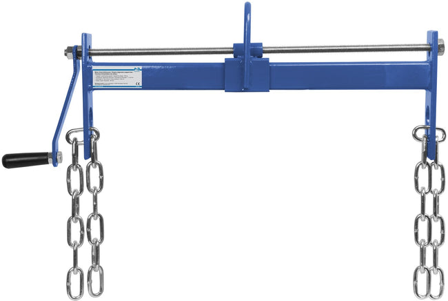 SW-Stahl 20315L trawers do ustawiania silnika, 350 kg